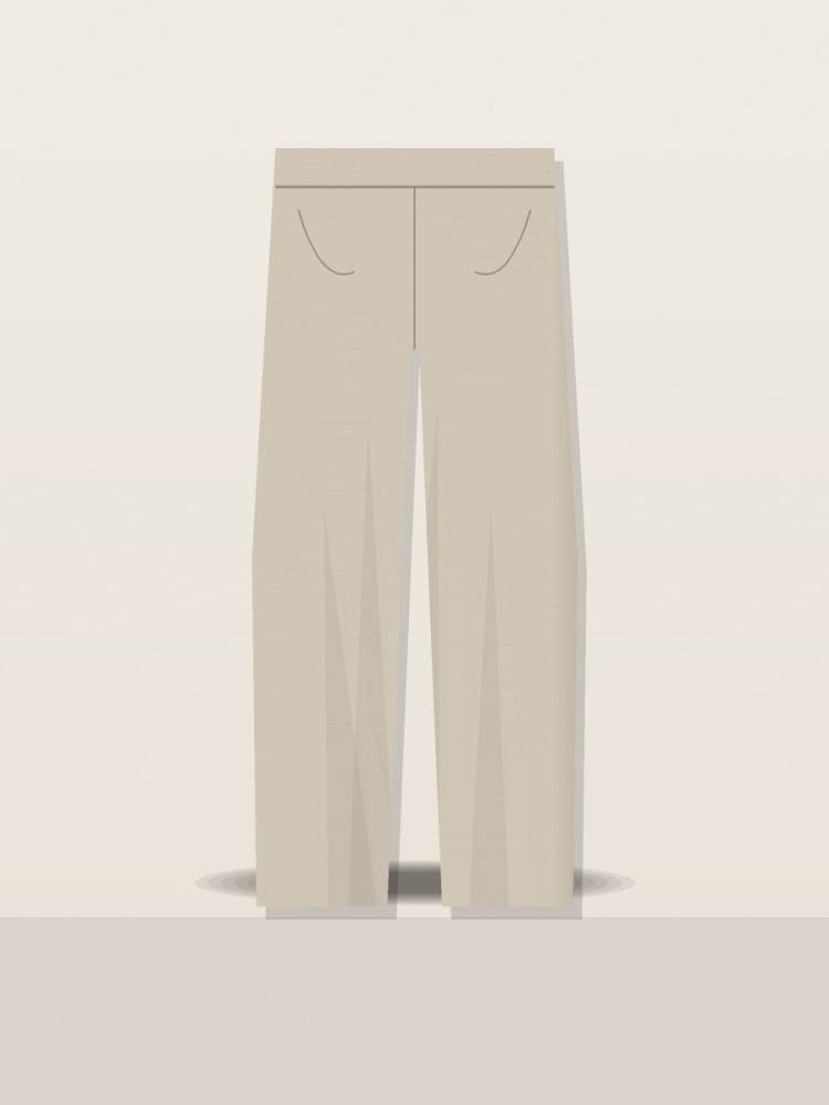 Relaxed Linen Pants — Stone